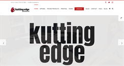 Desktop Screenshot of kuttingedge.biz