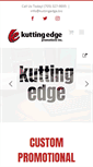 Mobile Screenshot of kuttingedge.biz